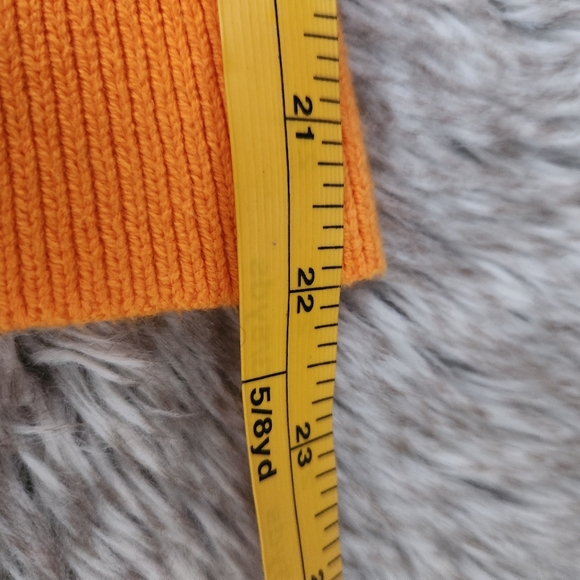 Free People Easy Street Crop Pullover Sweater‎ Orange - Picture 10 of 11
